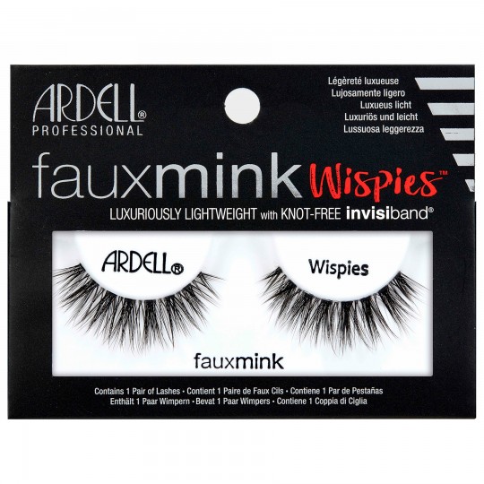 Ardell Faux Mink Lashes - Wispies Black