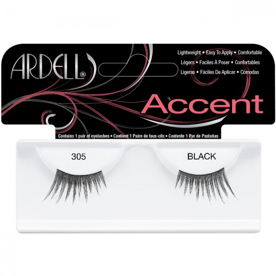 Ardell Accent Lashes - 305 Black