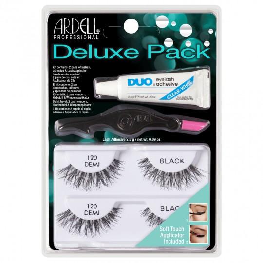 Ardell Deluxe Pack Lashes - 120 Demi Black