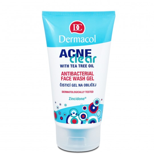 Dermacol Acneclear Antibacterial Face Wash Gel