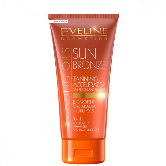 Eveline Amazing Oils Sun Bronze Tanning Accelerator Cream