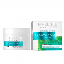 Eveline Skin Care Expert Hyaluronic Acid + Green Tea Day & Night Cream