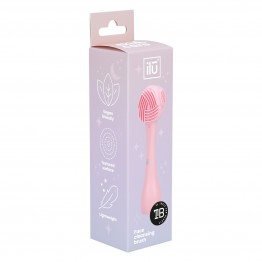 ilu Skincare Face Cleansing Silicone Brush - Pink