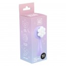 ilu Skincare Face Cleansing Two-Sided Brush - Purple