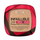 L'Oreal Infallible 24H Fresh Wear Foundation in a Powder - 140 Golden Beige
