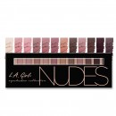 L.A. Girl Beauty Brick Eyeshadow Palette - GES331 Nudes