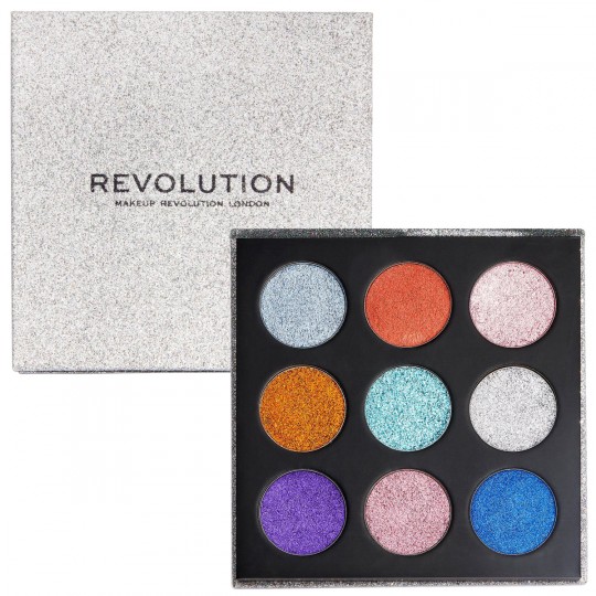 Makeup Revolution Pressed Glitter Palette - Illusion