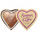 I Heart Revolution Blushing Hearts Bronzer - Hot Summer of Love