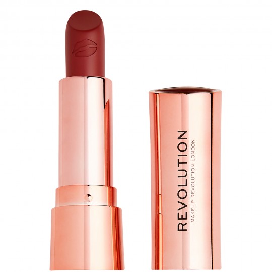 Makeup Revolution Satin Kiss Lipstick - Rose