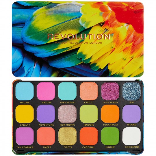 Makeup Revolution Forever Flawless Eyeshadow Palette - Birds of Paradise