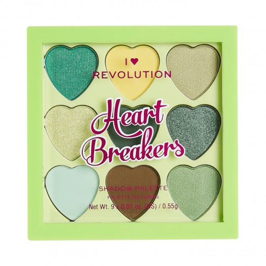 I Heart Revolution Heartbreakers Eyeshadow Palette - Lucky