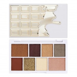 I Heart Revolution Mini Chocolate Eyeshadow Palette - White Gold