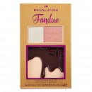 I Heart Revolution Mini Chocolate Blush And Highlight Palette - Fondue