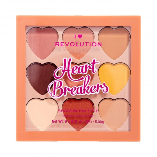 I Heart Revolution Heartbreakers Eyeshadow Palette - Plush