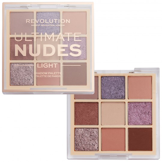Makeup Revolution Ultimate Nudes Eyeshadow Palette - Light