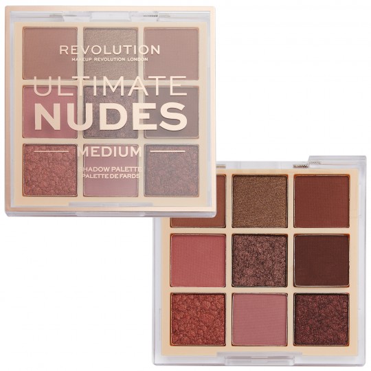 Makeup Revolution Ultimate Nudes Eyeshadow Palette - Medium
