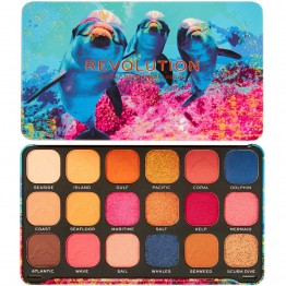 Makeup Revolution Forever Flawless Eyeshadow Palette - Hydra Dolphin