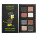 Makeup Revolution X The Simpsons Mini Eyeshadow Palette - The Raven Bart