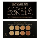 Makeup Revolution Ultra Cover & Conceal Palette - Light/Medium