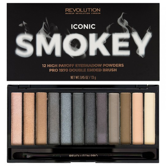 Makeup Revolution Iconic Smokey Eyeshadow Palette