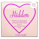 I Heart Revolution Glow Hearts Highlighter - Hardly Hidden