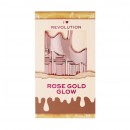 I Heart Revolution Mini Chocolate Highlighter Palette - Rose Gold Glow