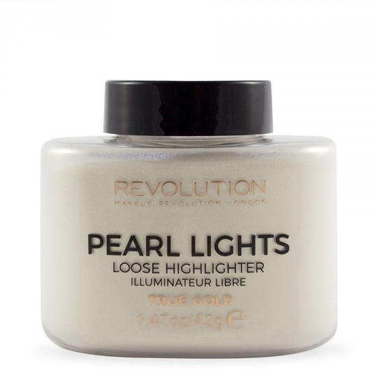 Makeup Revolution Pearl Lights Loose Highlighter - True Gold