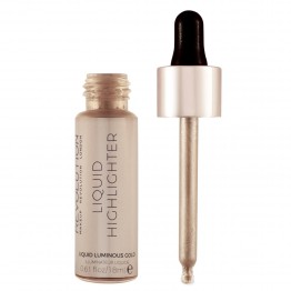 Makeup Revolution Liquid Highlighter - Luminous Gold