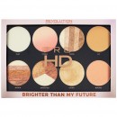 Makeup Revolution Pro HD Amplified Highlighter Palette - Brighter Than My Future