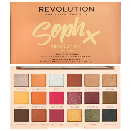 Makeup Revolution X Soph Extra Spice Eyeshadow Palette