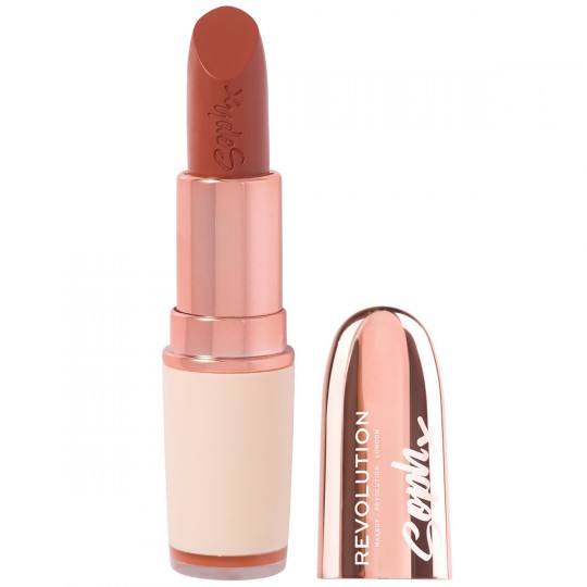Makeup Revolution Soph X Nude Lipstick - Fudge