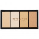 Makeup Revolution Re-Loaded Highlighter Palette - Lustre Lights Warm