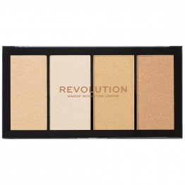 Makeup Revolution Re-Loaded Highlighter Palette - Lustre Lights Warm