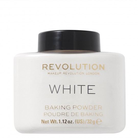 Makeup Revolution Loose Baking Powder - White