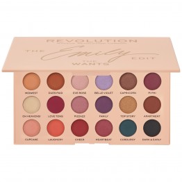 Makeup Revolution X The Emily Edit - The Wants Palette