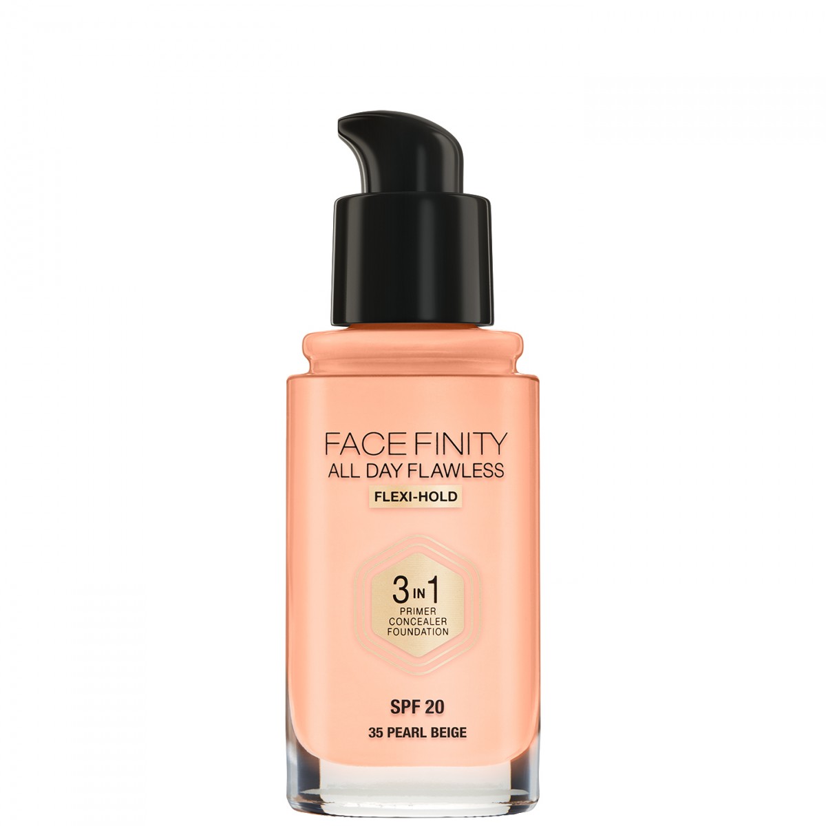 Base de Maquillage Crémeuse Max Factor Facefinity 3-en-1 Spf 20 Nº 35-pearl beige 30 ml