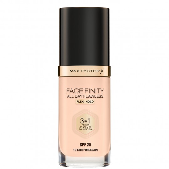 Max Factor Facefinity All Day Flawless 3-In-1 Foundation - 10 Fair Porcelain