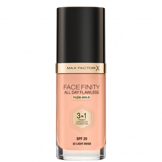 Max Factor Facefinity All Day Flawless 3-In-1 Foundation - 32 Light Beige