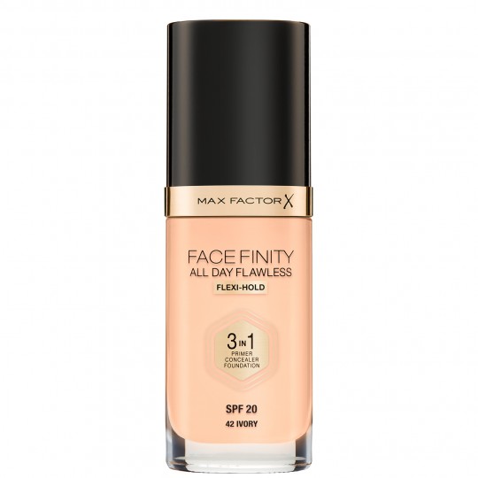 Max Factor Facefinity All Day Flawless 3-In-1 Foundation - 42 Ivory