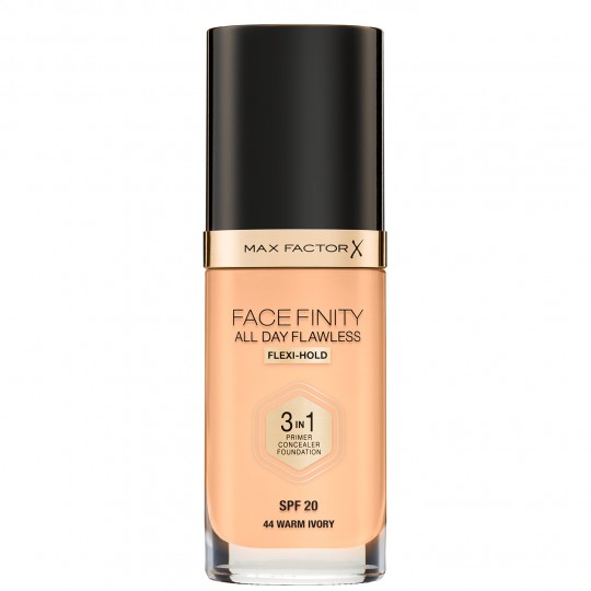 Max Factor Facefinity All Day Flawless 3-In-1 Foundation - 44 Warm Ivory