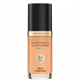 Max Factor Facefinity All Day Flawless 3-In-1 Foundation - 76 Warm Golden