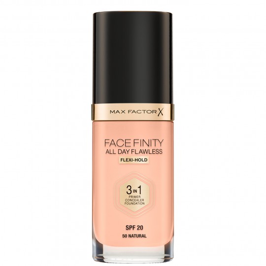 Max Factor Facefinity All Day Flawless 3-In-1 Foundation - 50 Natural
