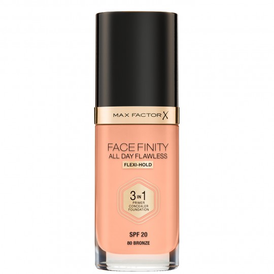Max Factor Facefinity All Day Flawless 3-In-1 Foundation - 80 Bronze