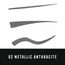 Max Factor Colour X-Pert Waterproof Eyeliner - 02 Metallic Anthracite