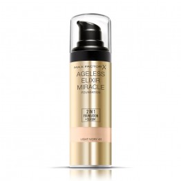 Max Factor Ageless Elixir Miracle 2-in-1 Foundation + Serum - 40 Light Ivory