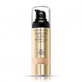Max Factor Ageless Elixir Miracle 2-in-1 Foundation + Serum - 50 Natural