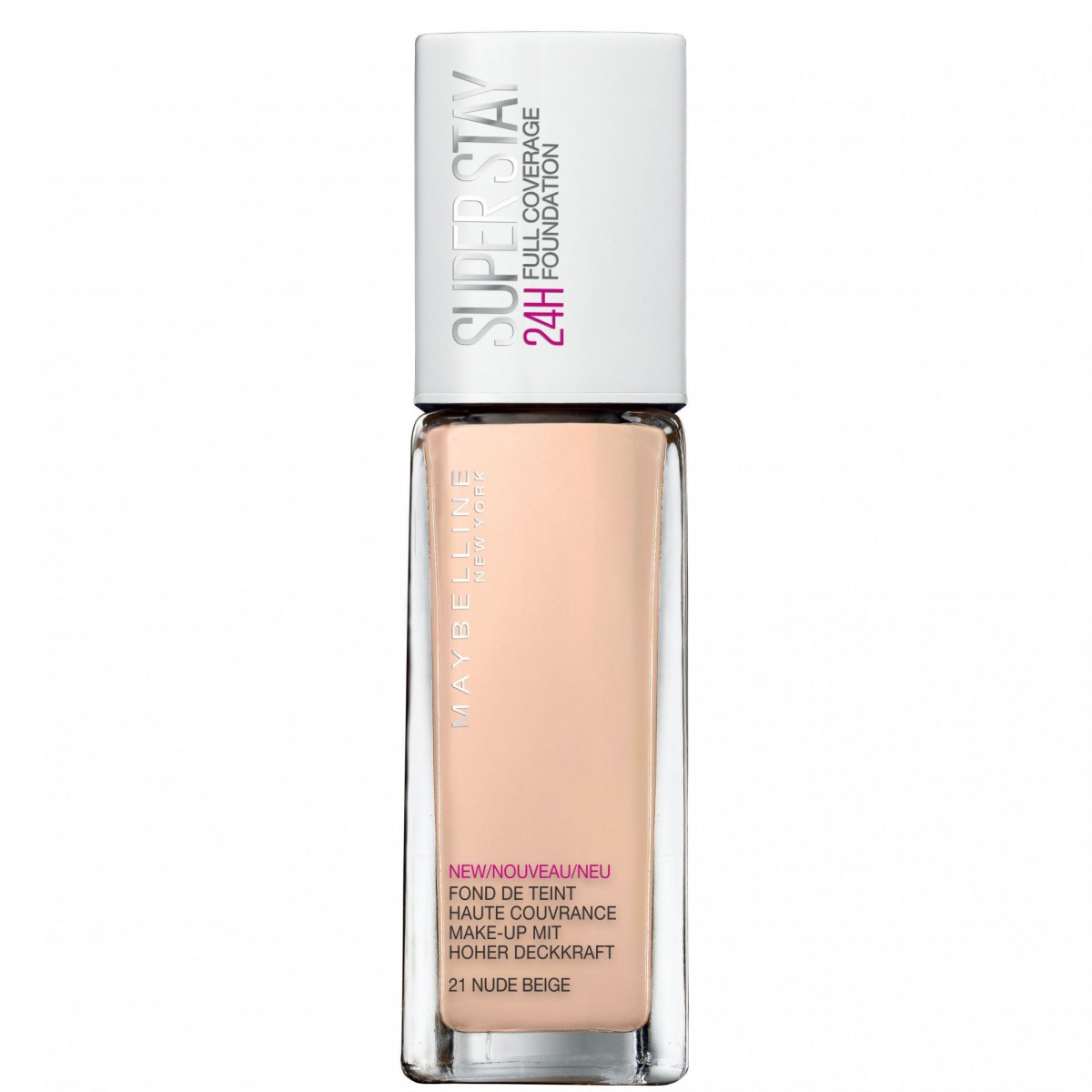 Maybelline Superstay 24h Full Coverage foundation No21 