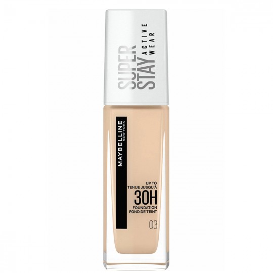 Maybelline SuperStay Active Wear 30H Full Coverage Foundation - 03 True Ivory