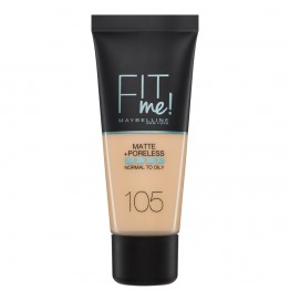 Maybelline Fit Me Matte + Poreless Foundation - 105 Natural Ivory
