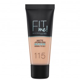 Maybelline Fit Me Matte + Poreless Foundation - 115 Ivory